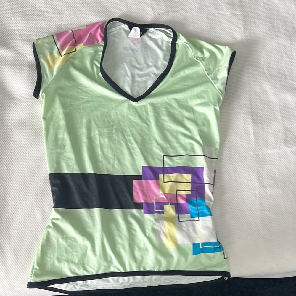 Women’s Cycling New Colorful Geometric Women's Top